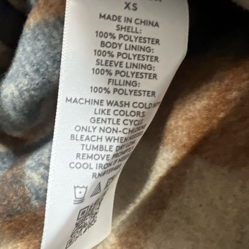 UpWest Quilted Hooded Parka NWT UW9 - Picture 6 of 7